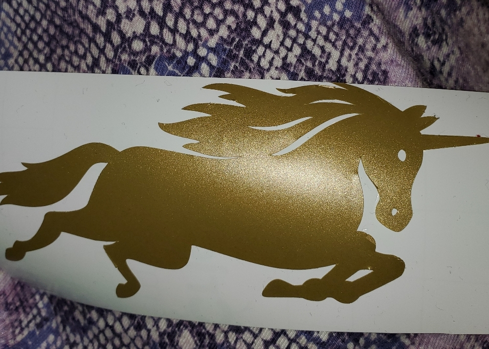 Unicorn decal